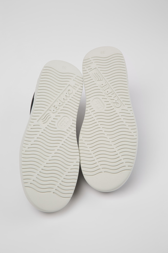 The soles of Runner K21 MIRUM® Black MIRUM® textile sneakers for women