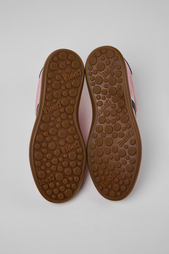 The soles of Pelotas Soller Multicolor Nubuck Sneakers for Women.