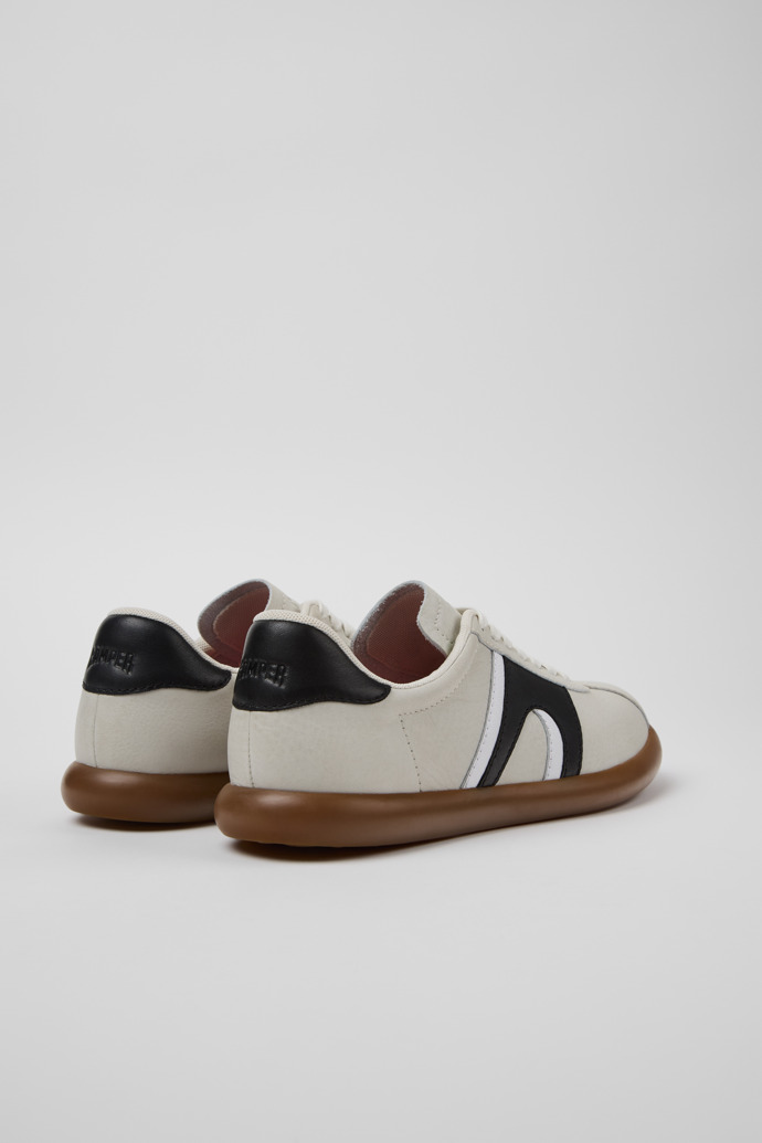 Back view of Pelotas Soller Multicolor Leather Sneakers for Women.