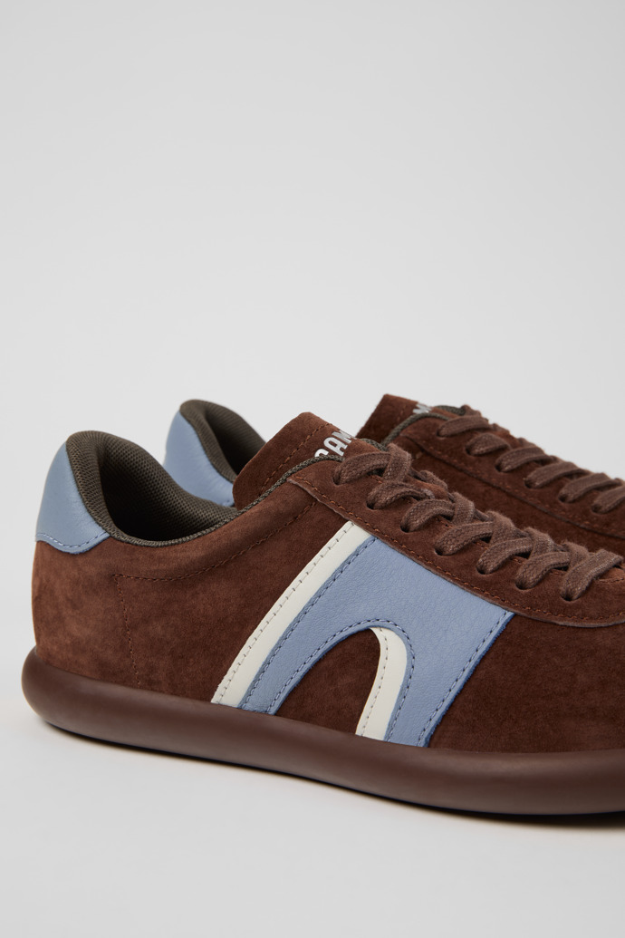 Pelotas Soller Sneakers multicolores en nubuck et cuir Pour femme.