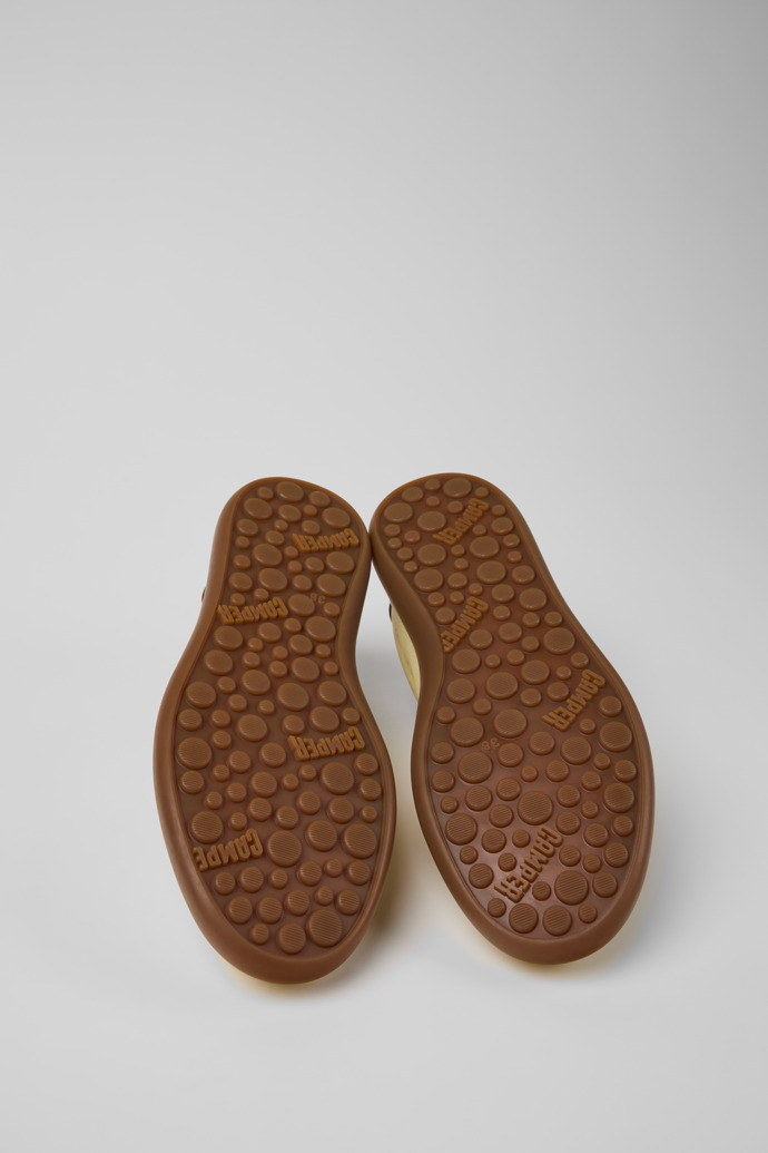 The soles of Pelotas Soller Multicolor Leather Sneakers for Women.