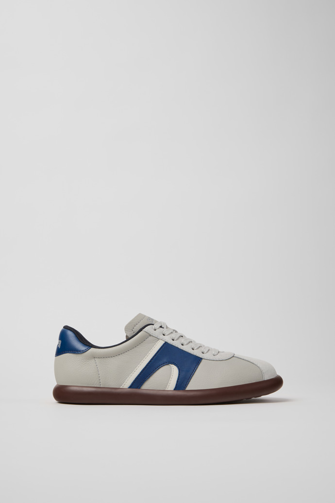 Pelotas Soller Zapatillas de piel y nobuk multicolor para mujer.