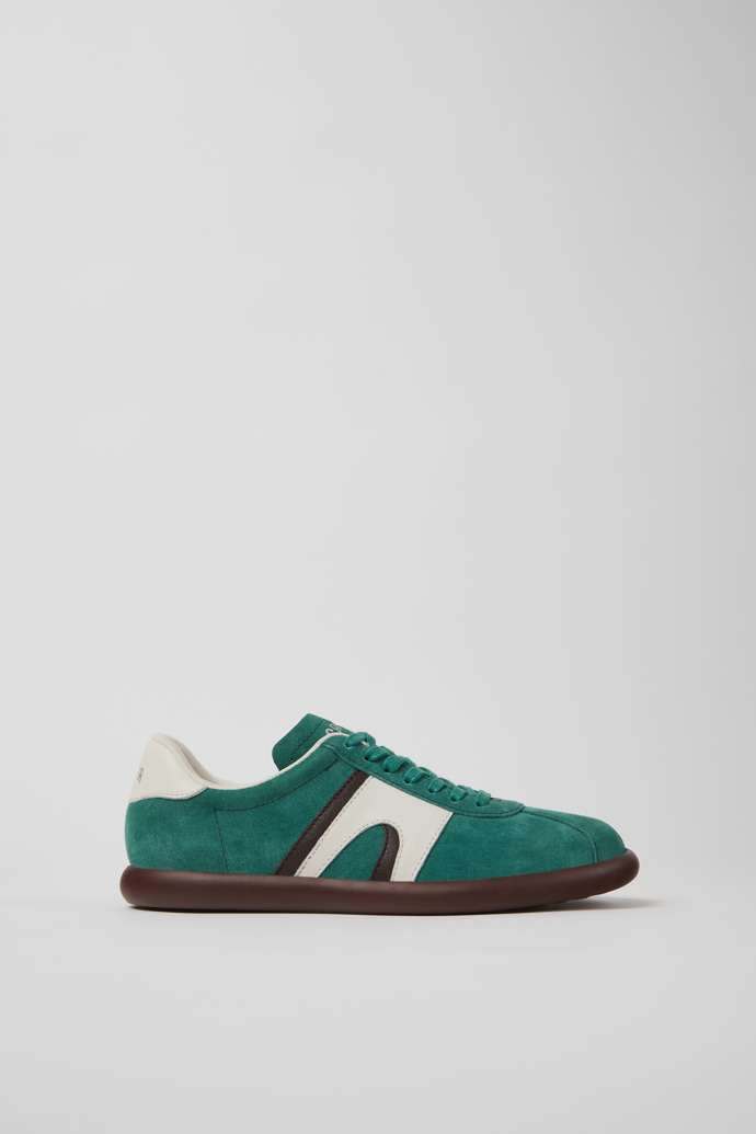 Side view of Pelotas Soller Multicolor Nubuck and Leather Sneakers for Women.