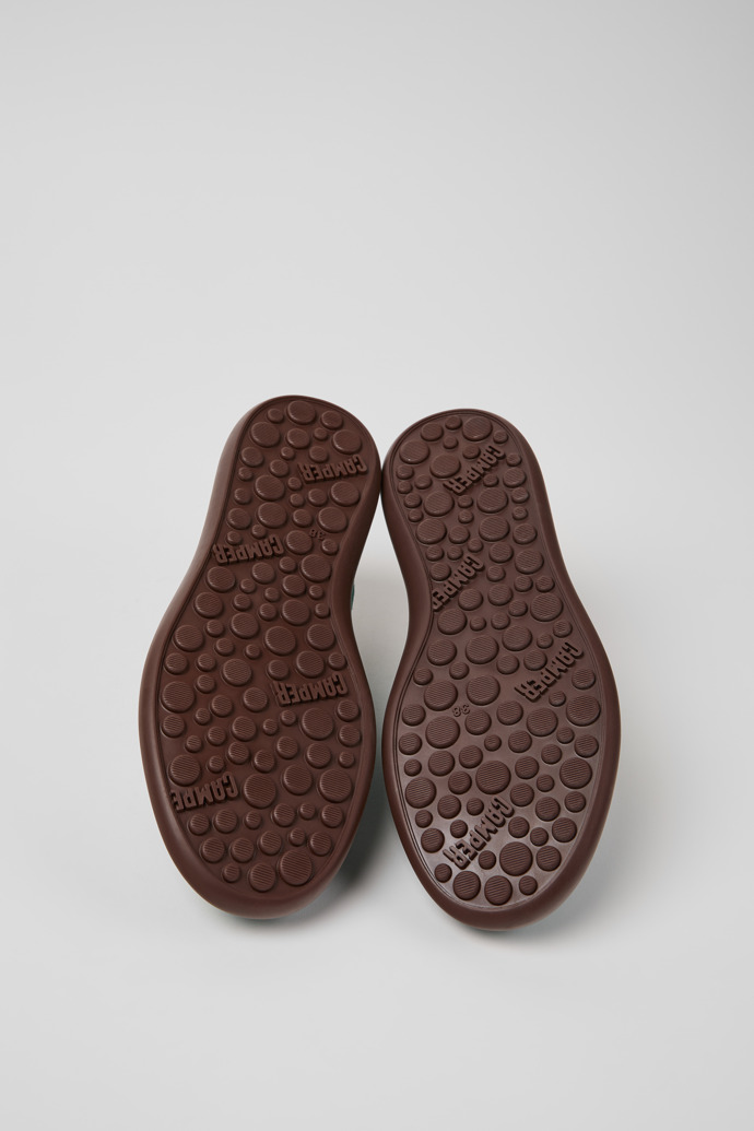 The soles of Pelotas Soller Multicolor Nubuck and Leather Sneakers for Women.