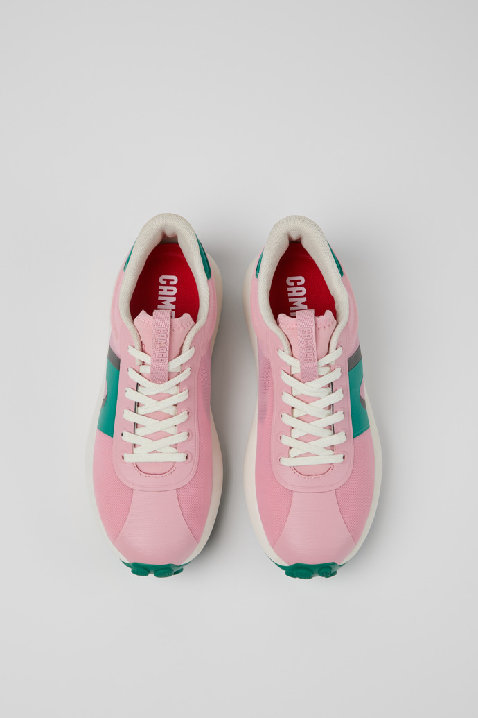 Overhead view of Pelotas Athens Multicolor Stitch-Free Sneakers for Women.