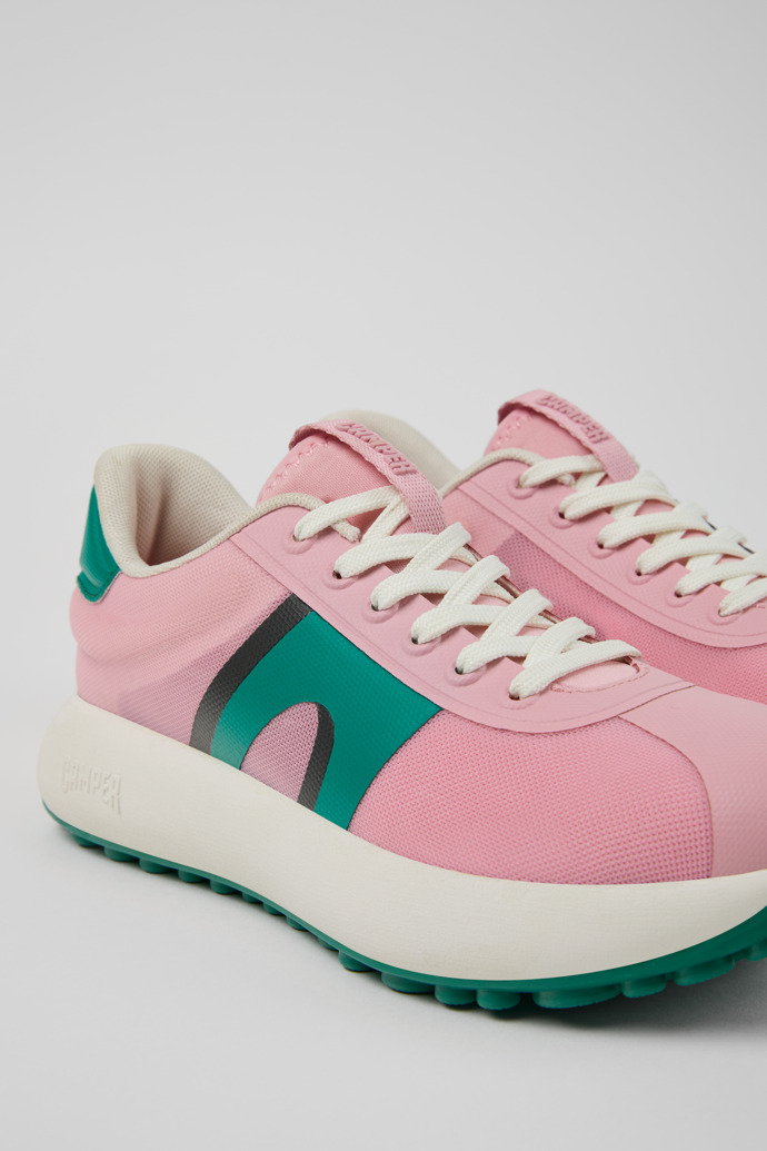 Close-up view of Pelotas Athens Multicolor Stitch-Free Sneakers for Women.