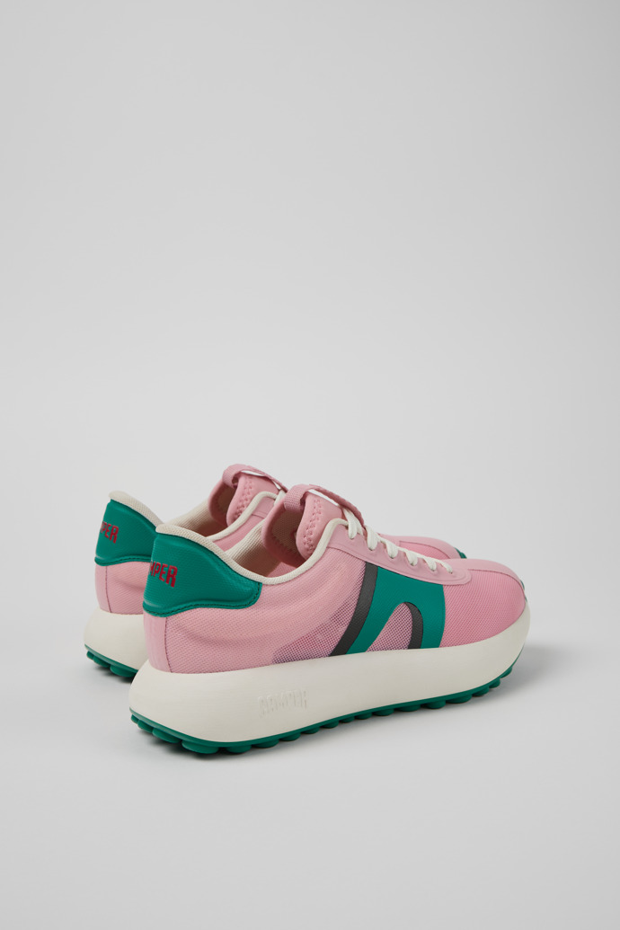 Back view of Pelotas Athens Multicolor Stitch-Free Sneakers for Women.