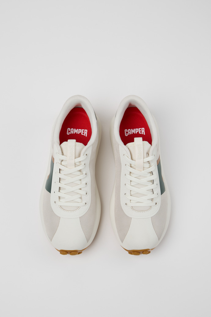 Overhead view of Pelotas Athens Multicolor Stitch Free Sneakers for Women.