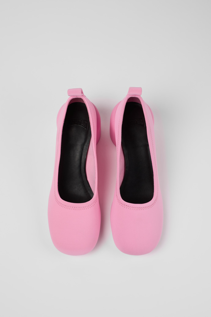 Niki Ballerines en textile rose pour femme