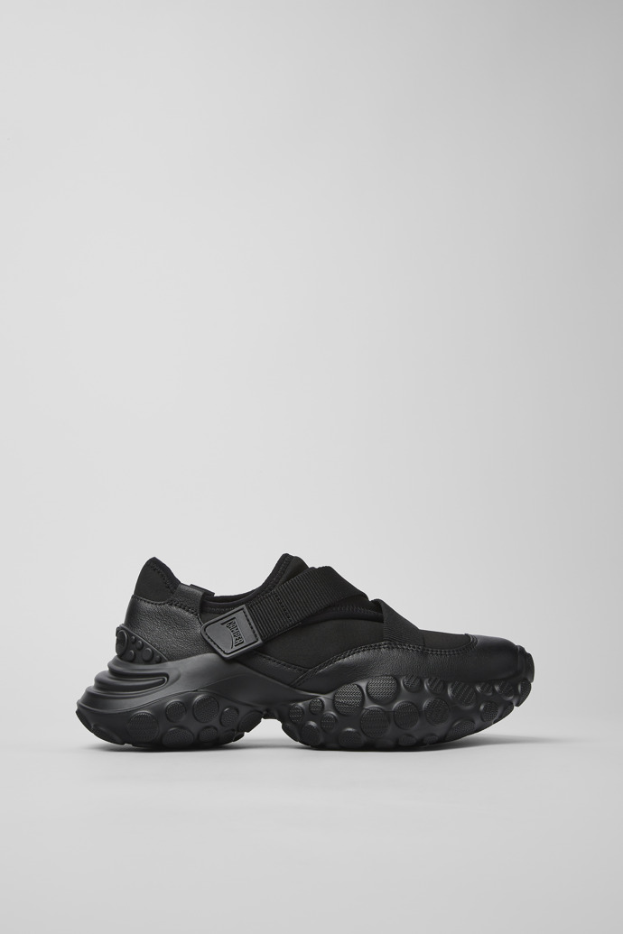 Pelotas Mars Μαύρο υφασμάτινο/δερμάτινο καθημερινό παπούτσι για γυναίκες