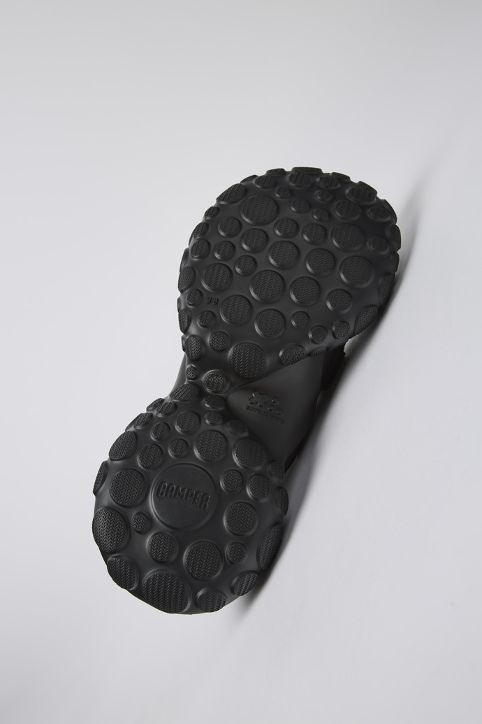 Pelotas Mars Sneaker de tejido/piel negra para mujer