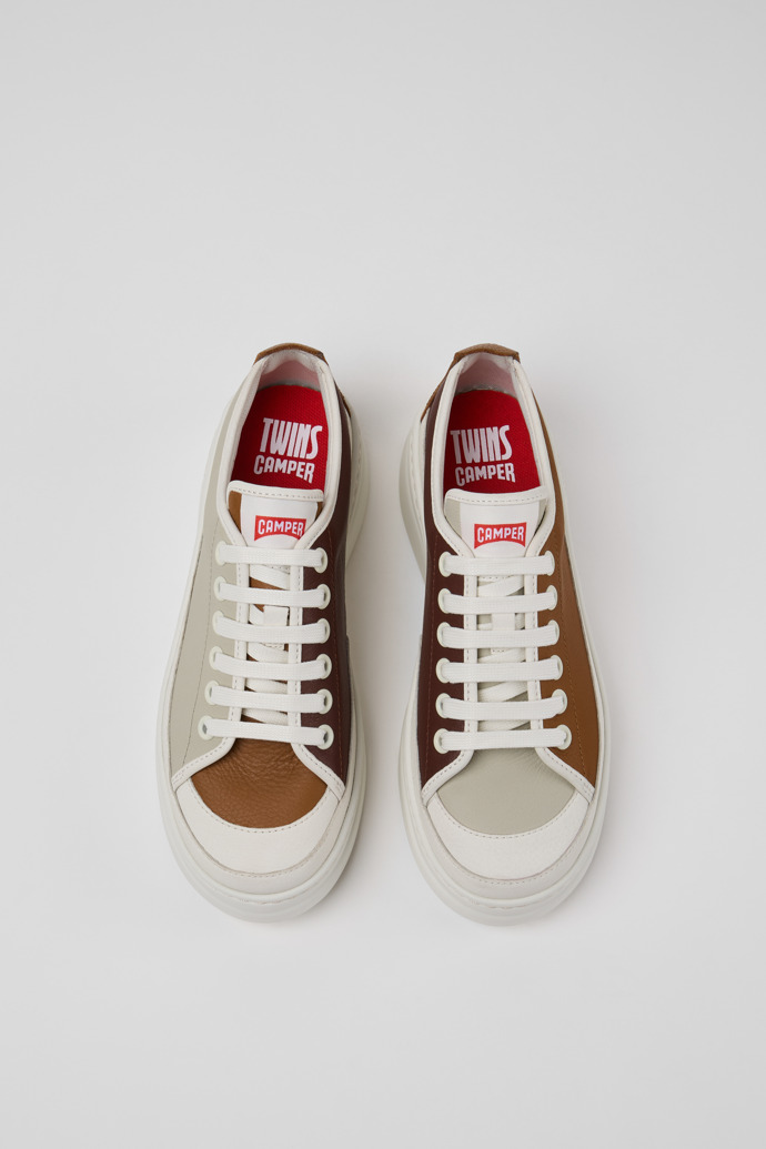 Twins Sneakers in pelle multicolore da Donna.