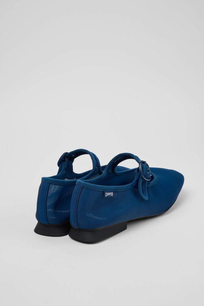 Casi Myra Ballerine in tessuto blu Da donna.