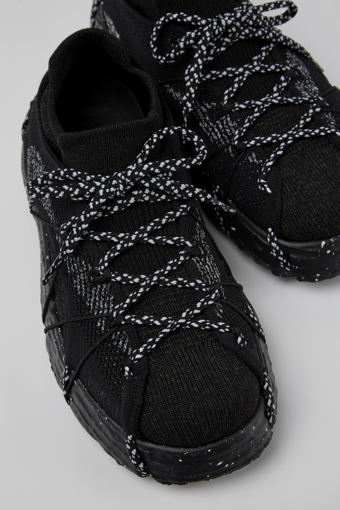 Close-up view of ROKU Black Sneaker for Women