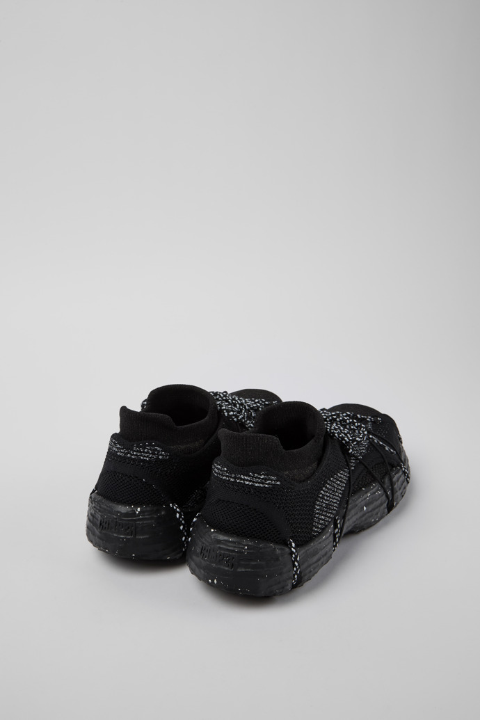 Back view of ROKU Black Sneaker for Women