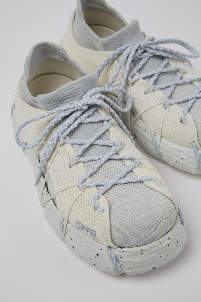 Close-up view of ROKU White Sneaker for Women