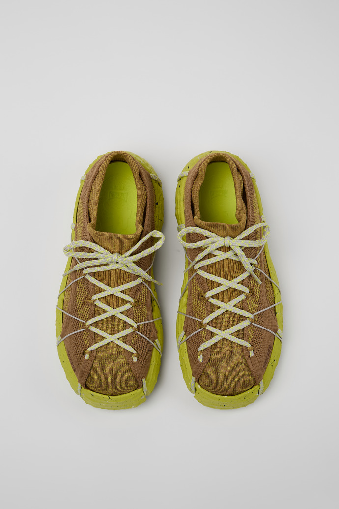 Overhead view of ROKU Brownish yellow Sneaker for Women