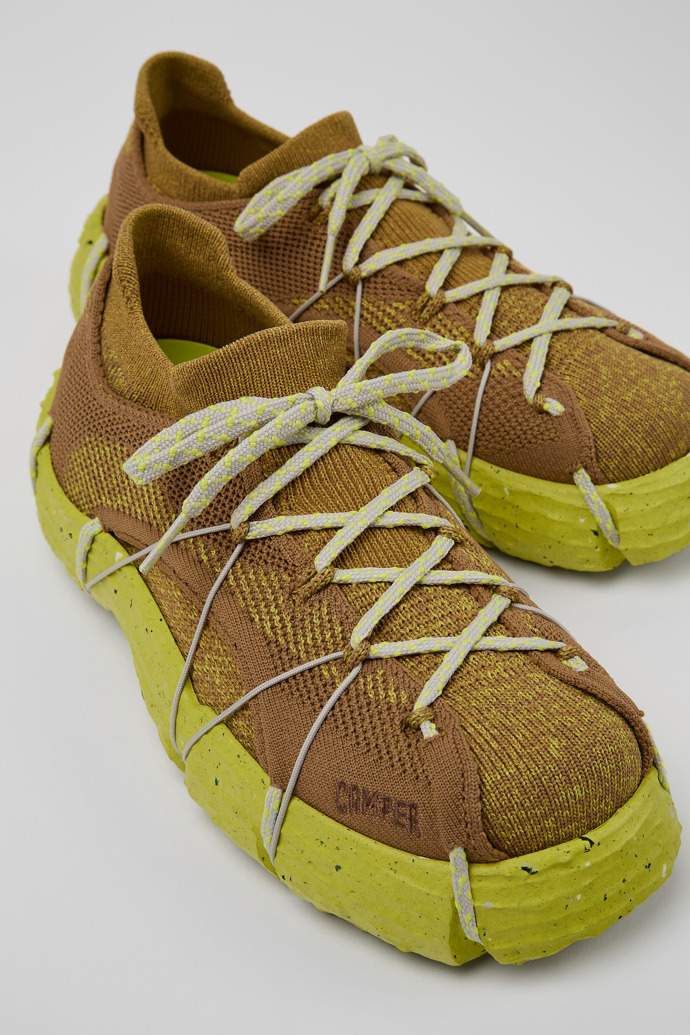 Close-up view of ROKU Brownish yellow Sneaker for Women