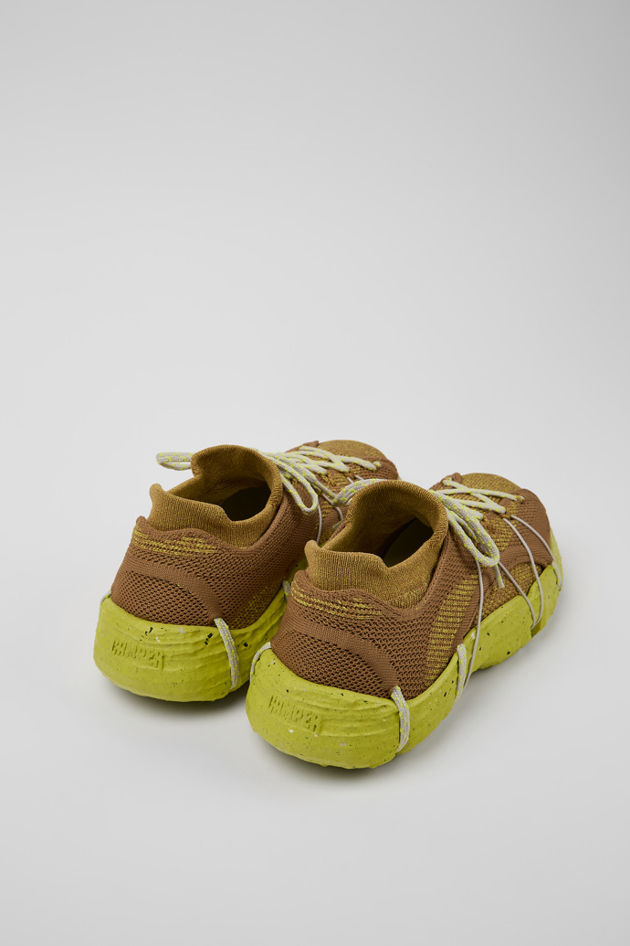 Back view of ROKU Brownish yellow Sneaker for Women