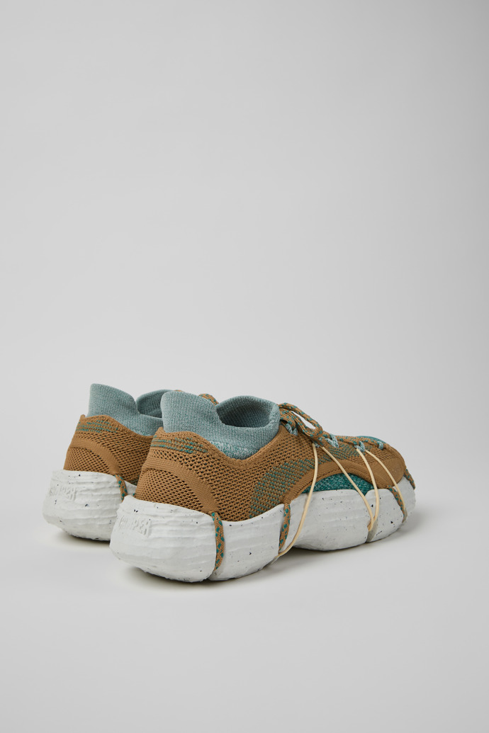 Back view of Roku Multicolor Textile Sneakers for Women.