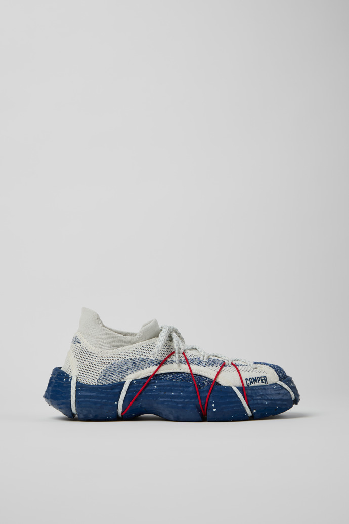 Side view of Roku Multicolor Textile Sneakers for Women.