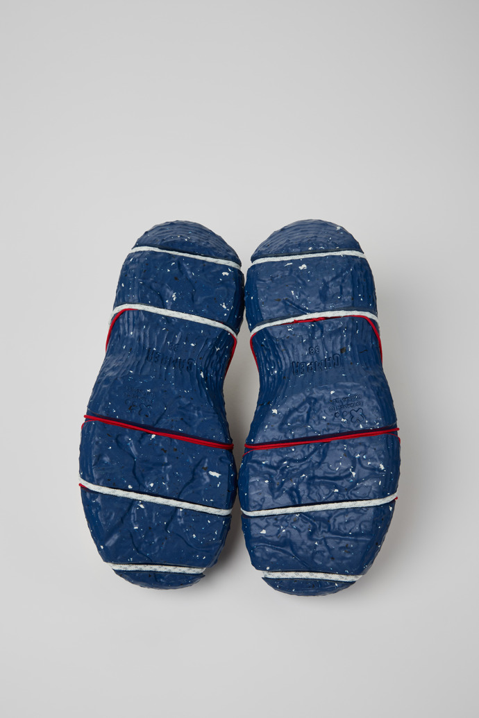 The soles of Roku Multicolor Textile Sneakers for Women.