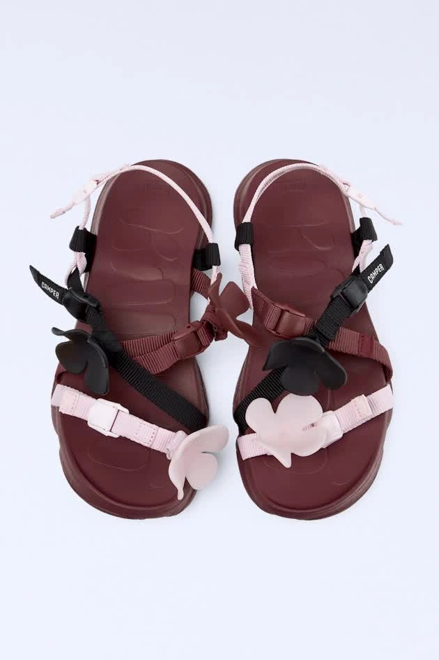 Kobarah Orange Sandals for Women - Autumn / Winter collection