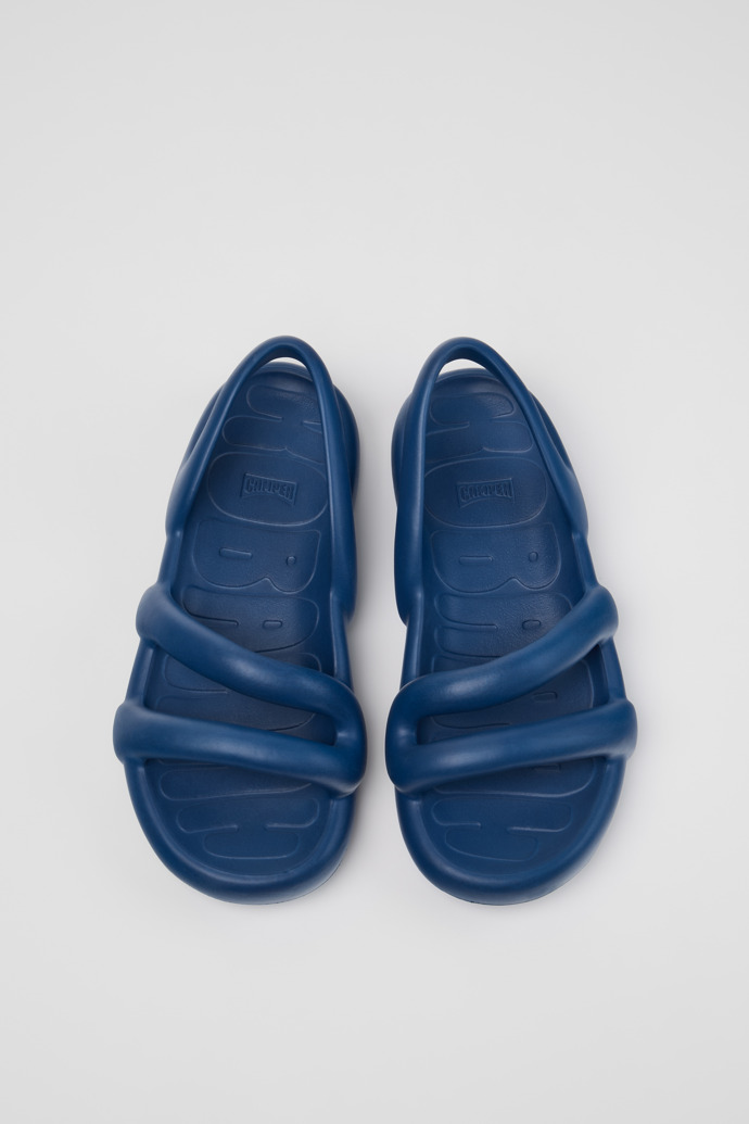 Kobarah Flat Sandales bleues Pour femme.