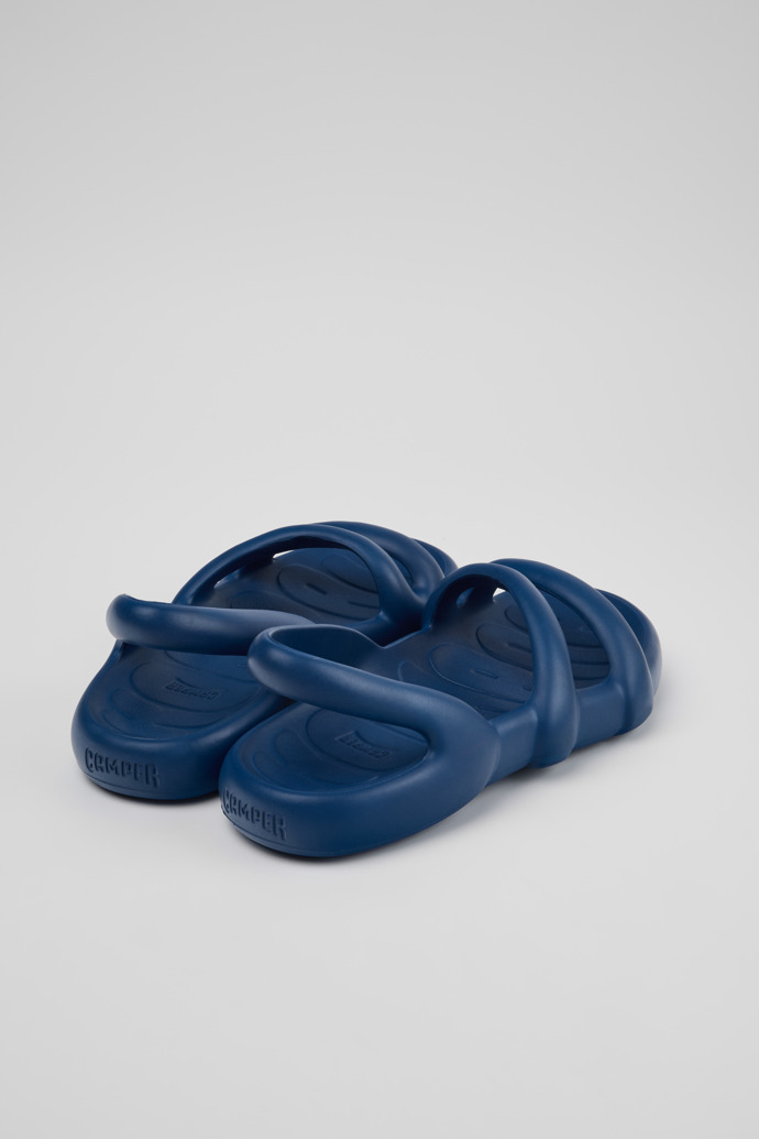 Kobarah Flat Sandales bleues Pour femme.