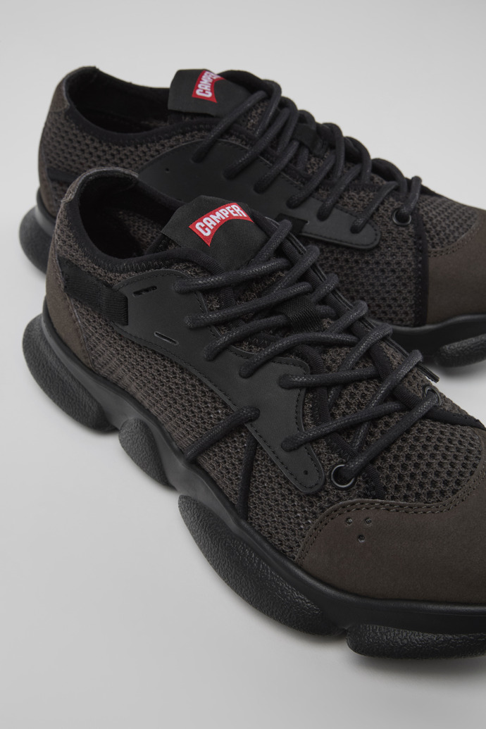 Close-up view of Karst Gray TENCEL™ & MIRIUM® Sneaker for Women