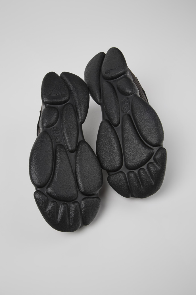 The soles of Karst Gray TENCEL™ & MIRIUM® Sneaker for Women