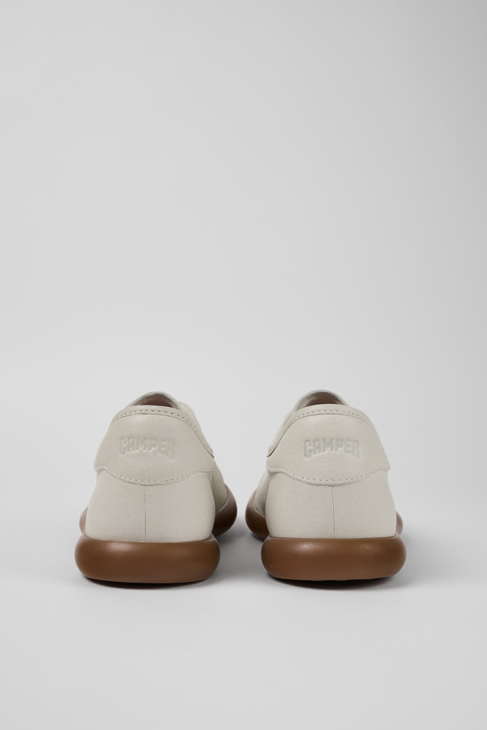 Pelotas Soller Sneaker de pell de color blanc per a dona