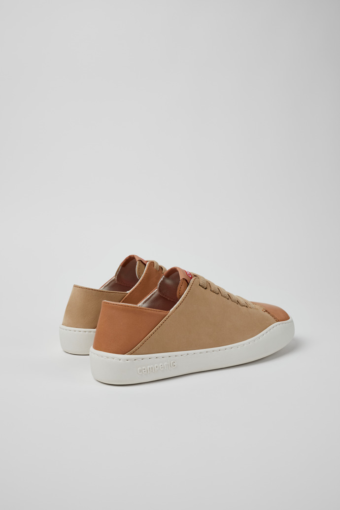 Twins Baskets multicolores en nubuck et cuir pour femme.