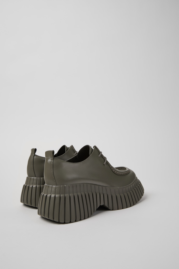 Pix BCN Grauer Damenschuh aus Leder.