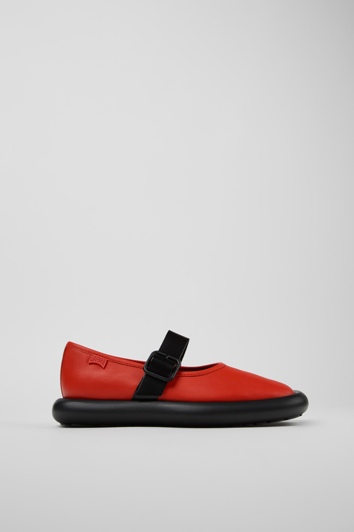 Onda Mary Jane en cuir rouge pour femme