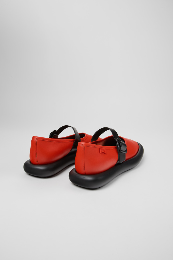 Onda Mary Jane en cuir rouge pour femme