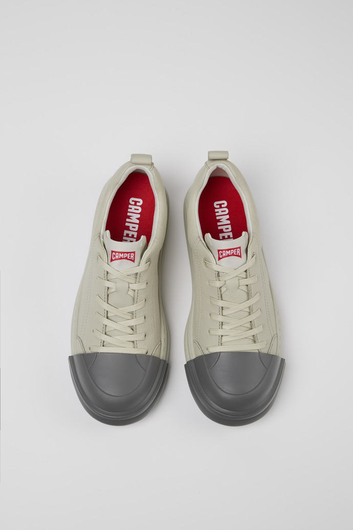 Junction Runner Sneakers in pelle grigia da donna