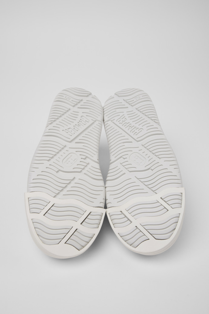 The soles of Junction Runner Brown Nubuck Sneakers for Women.