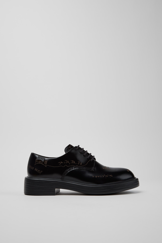 Twins Schwarze Lederschuhe für Damen.