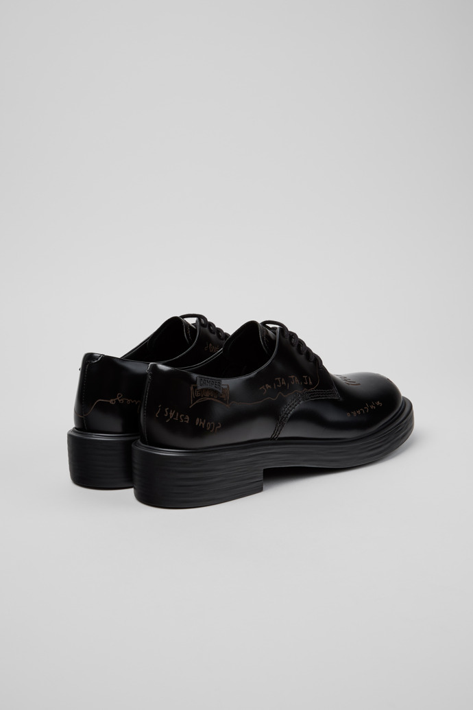 Twins Schwarze Lederschuhe für Damen.