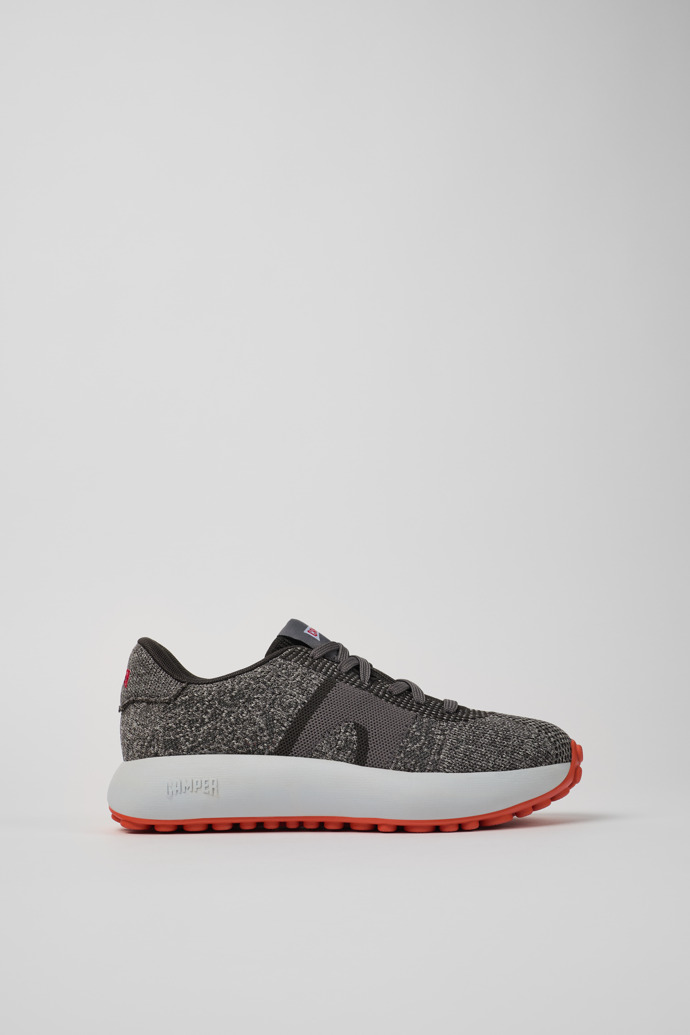 Side view of Pelotas Athens Gray Textile Sneaker for Women