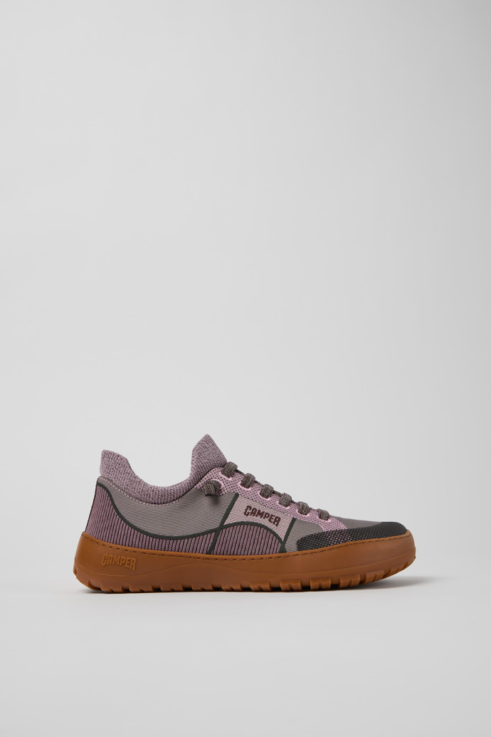Peu Serra Mehrfarbige Sneakers aus Jacquard-Strick aus PET für Damen.