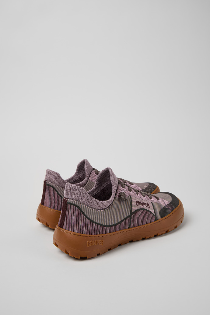Peu Serra Mehrfarbige Sneakers aus Jacquard-Strick aus PET für Damen.