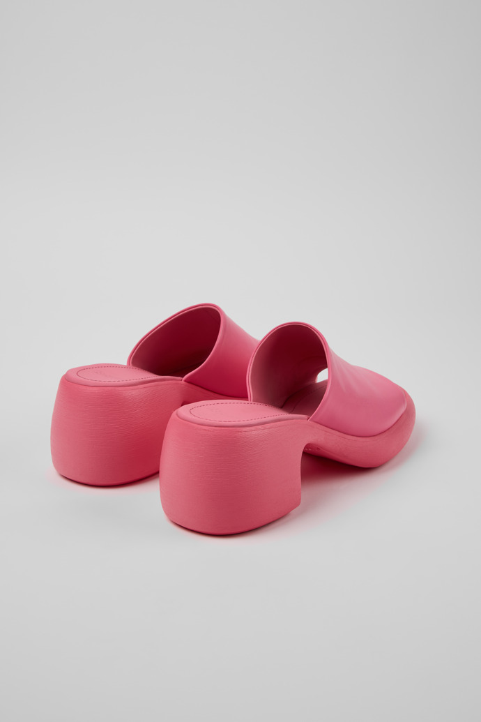 Thelma Sandal Pinkfarbene Ledersandalen Für Damen.