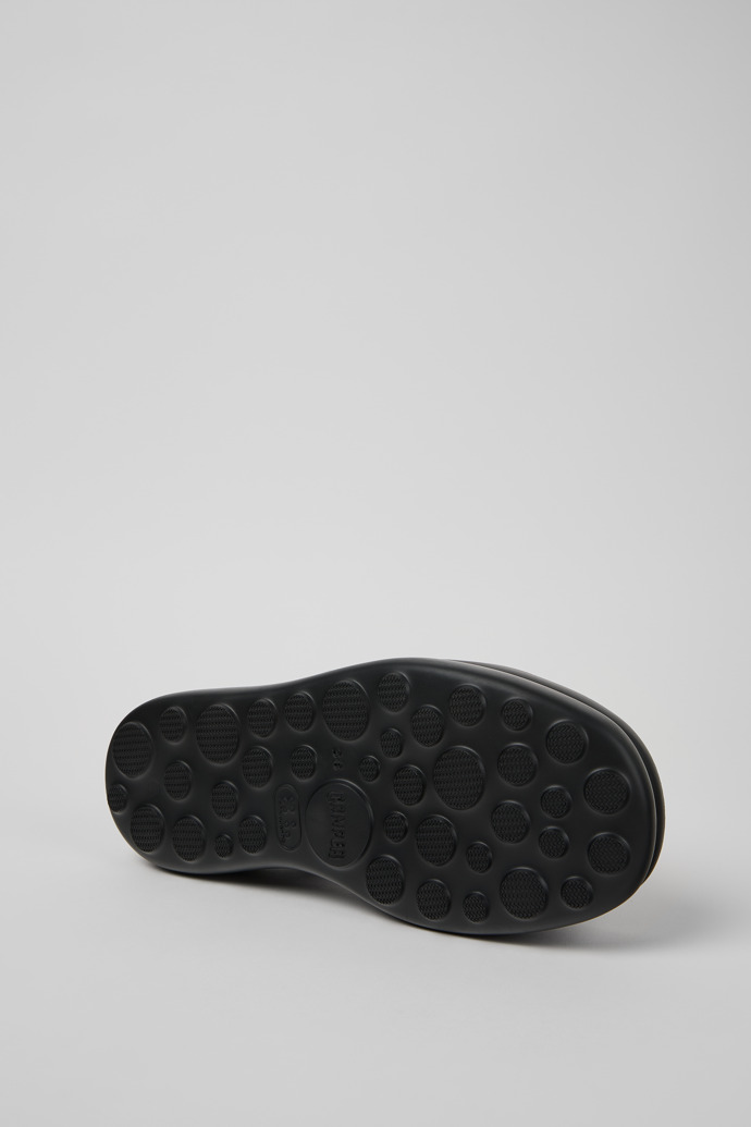 The soles of Twins Multicolor Recycled PET Sandals for Women.