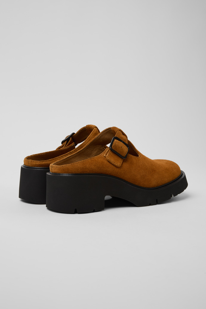 Milah Sandales en nubuck marron pour femme.