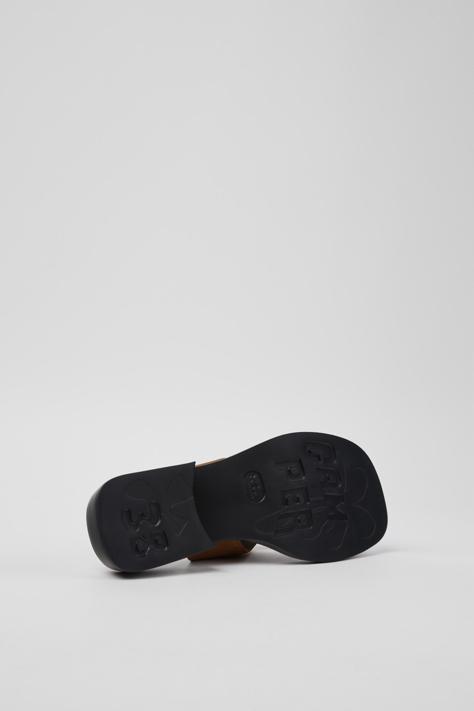 Dana Braune Nubukleder-Sandalen Für Damen.