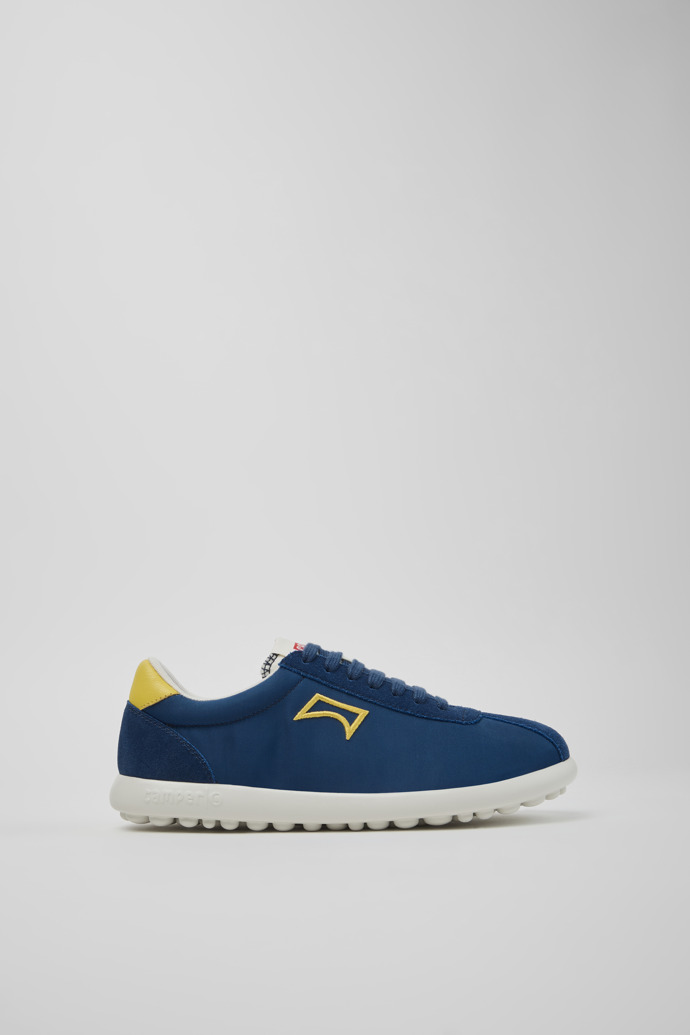 Side view of Pelotas XLF Multicolor Textile and Nubuck Leather Sneakers for Women.