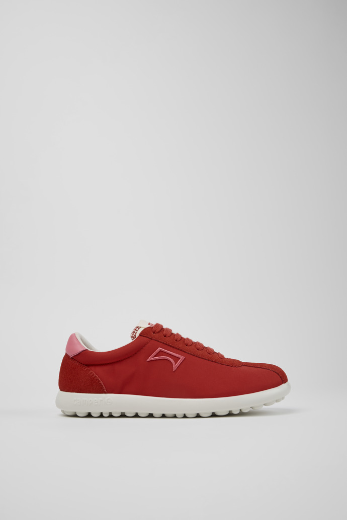 Side view of Pelotas XLF Multicolor Textile and Nubuck Leather Sneakers for Women.