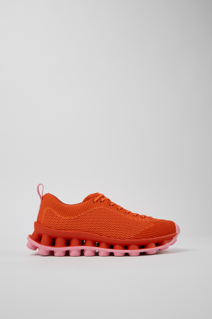 Side view of Camper x SUNNEI - PELOTISSIMA Multicolor Textile Sneakers for Women.